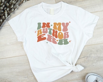 En mi época de autor, camiseta de autor, escritor de currículums, regalo de autor, camiseta de autor de libros, regalo para escritor, camiseta de En mi época de autor, camiseta divertida de escritor