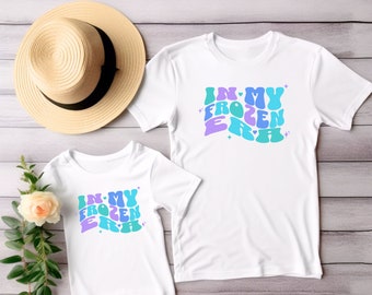 Mami y yo en mi camisa de la era congelada, camisa de viaje de Disney, camisa de princesa de Disney, camisa de la era de Disney, camisa de vacaciones de Disney, camisa congelada de Disney