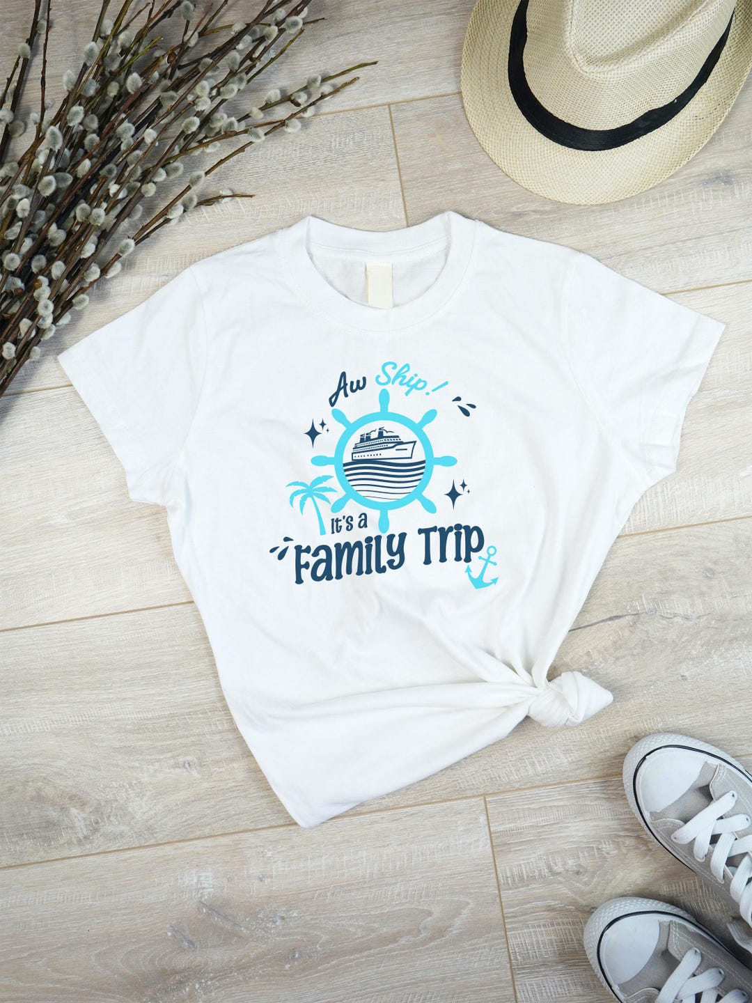 Aw Ship! It's a Family Trip - Funny Family Cruise Shirt, Unisex Tee for ...