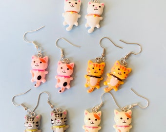 Kawaii Cat Earrings