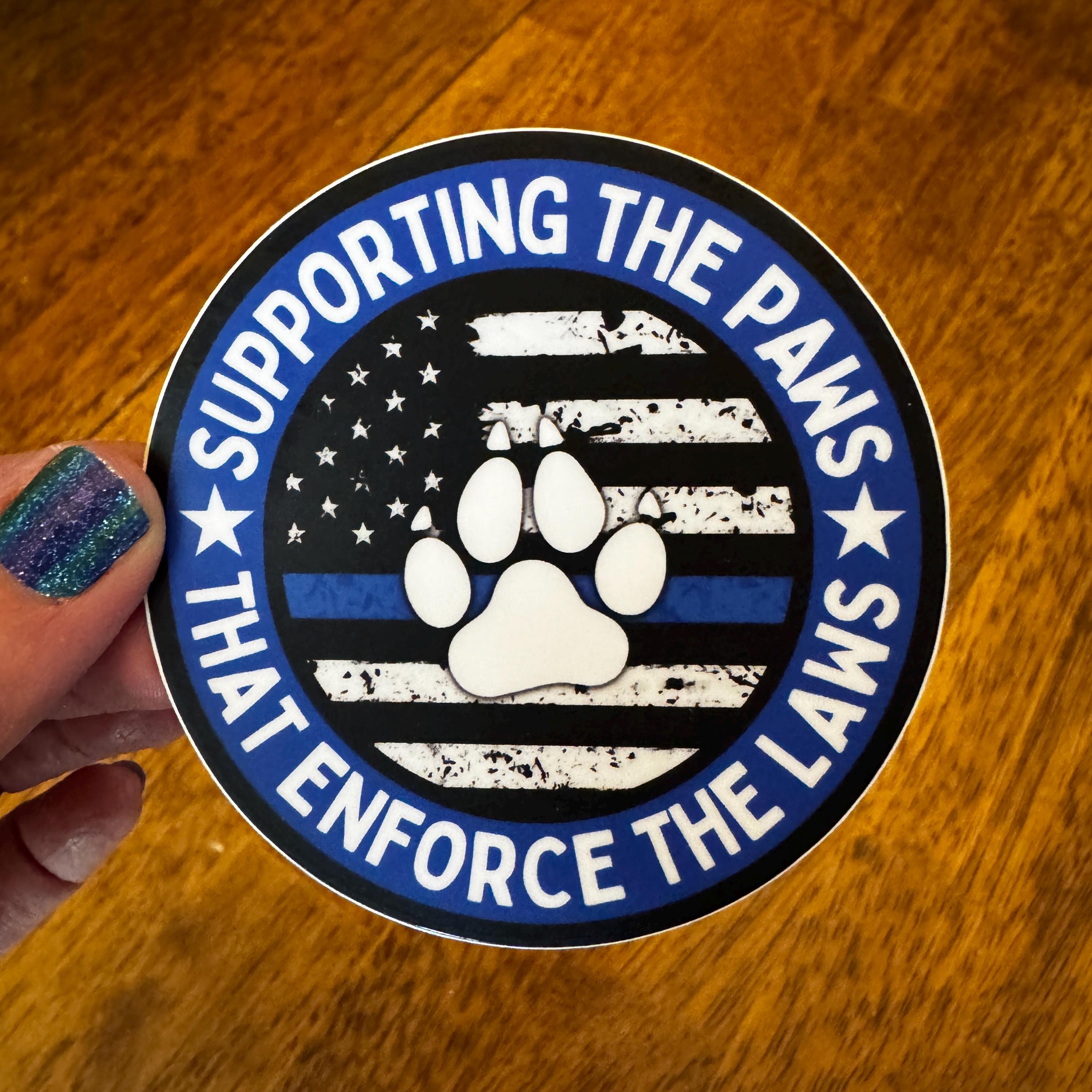 Supporting the Paws That Enforce the Laws
