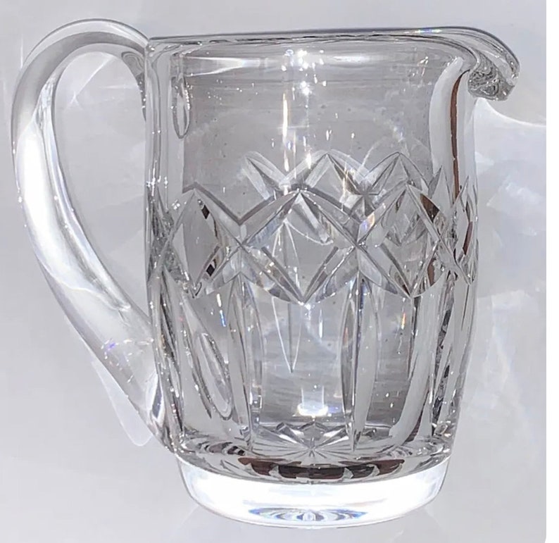 WATERFORD Crystal CREAMERKERRY Patternrareold Etsy