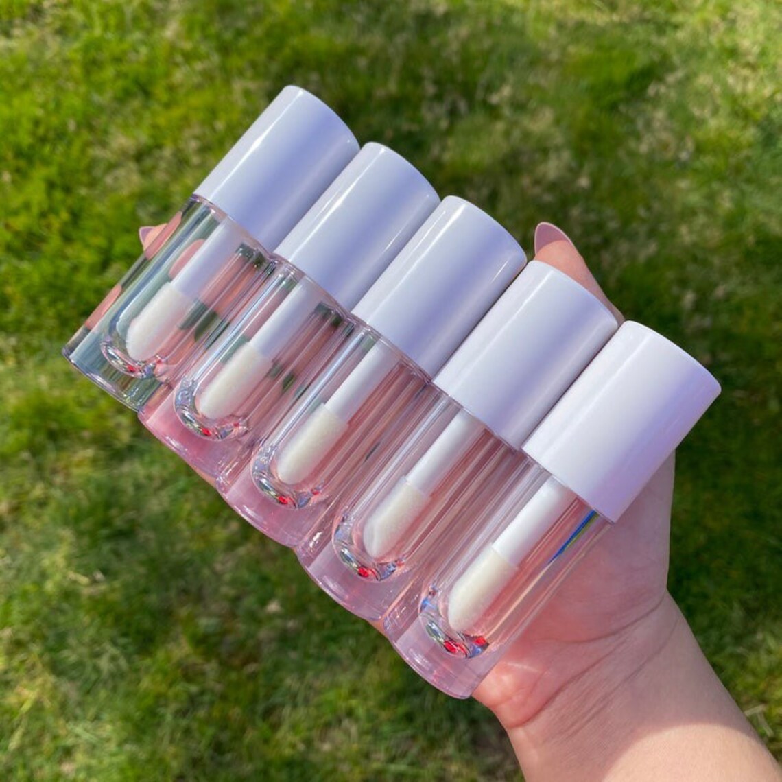 10 Tubes Wholesale Big Brush Empty Lip Gloss / Lip Oil Wand Etsy