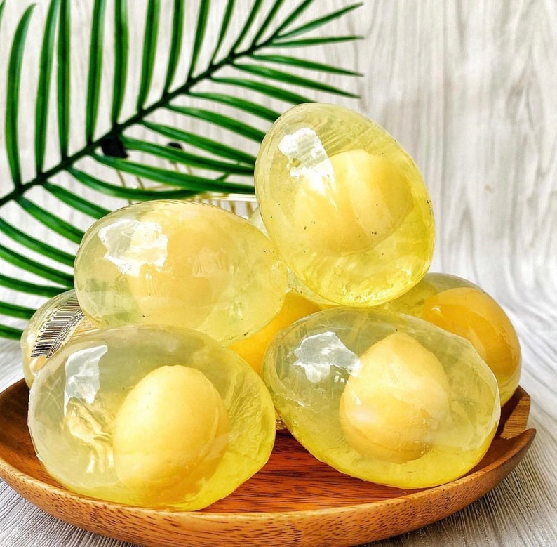 100 ORIGINAL Egg Yolk Facial Whitening Soap / Collagen Etsy