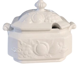 1950s/1960s Made in Japan Sopa o salsa Tureen sin cucharón.