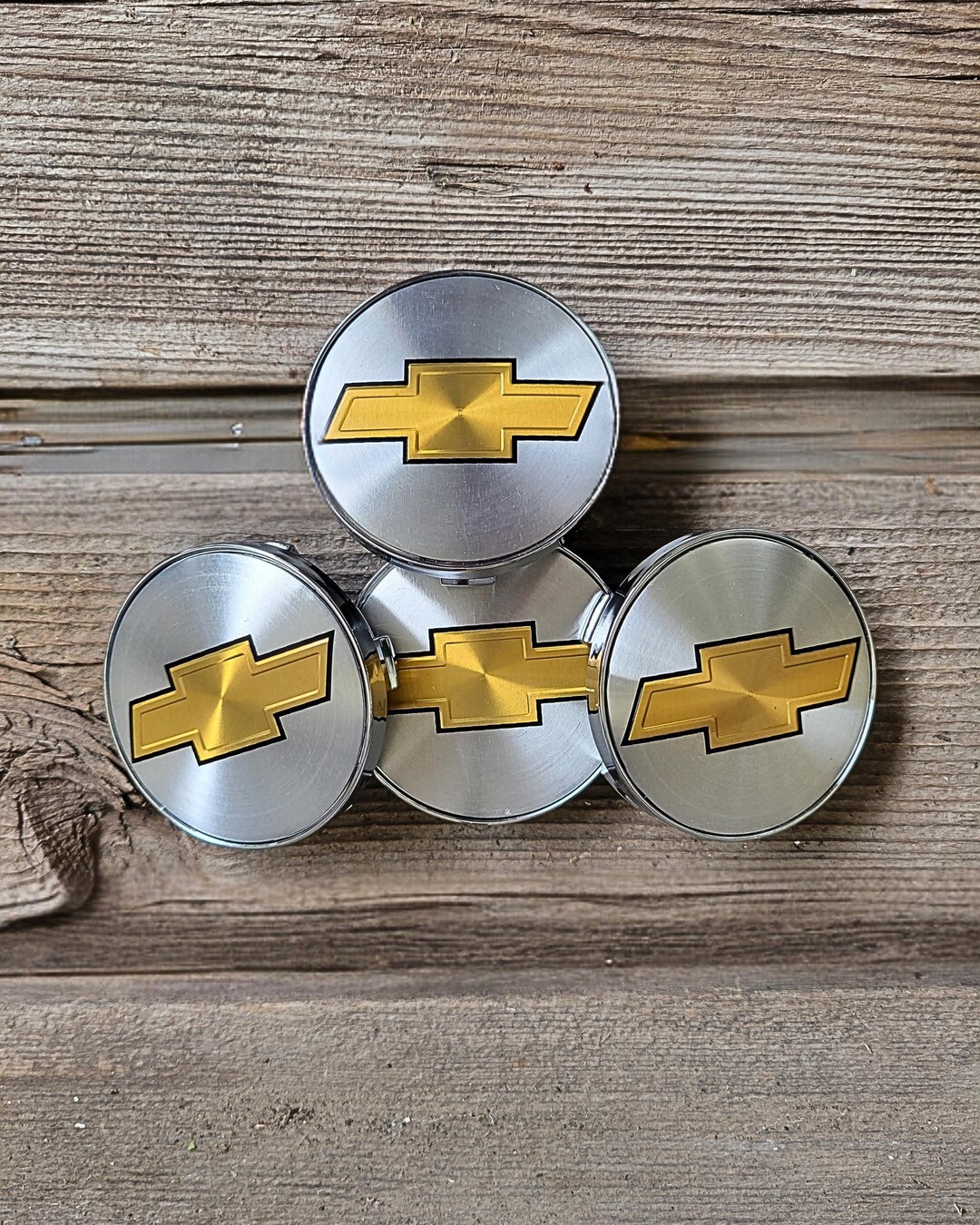 Set of 4 Aluminum 58mm Alloy Wheel Center Caps - Rim Hub Covers ...