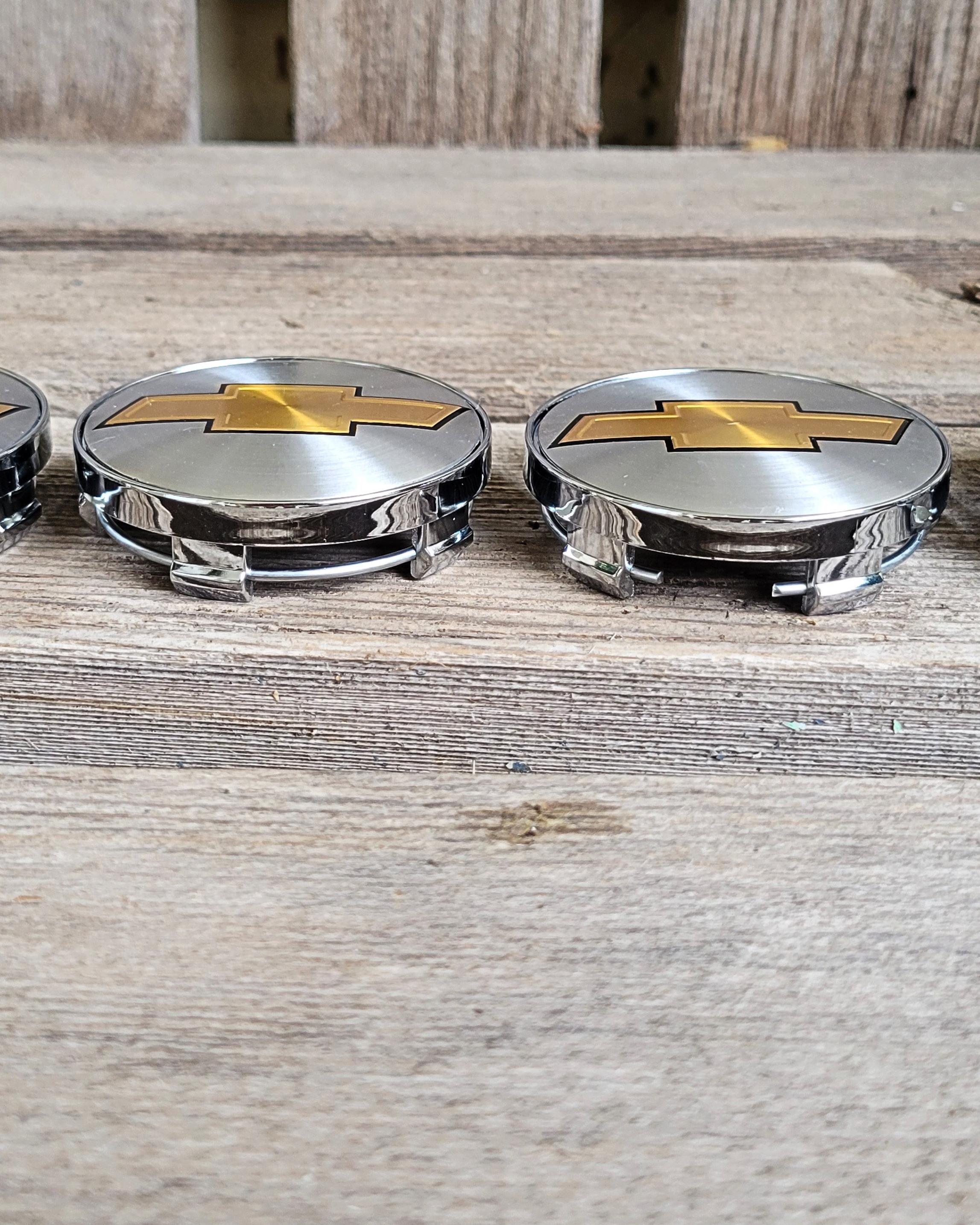 Set of 4 Aluminum 58mm Alloy Wheel Center Caps - Rim Hub Covers ...