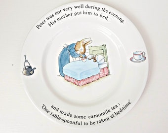 Vintage Peter Rabbit Collector's Plate