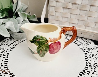 Vintage Franciscan Apple Earthenware Pattern Creamer