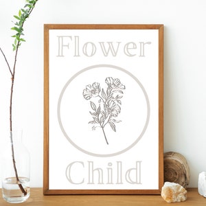 Flower Child Print | SAND