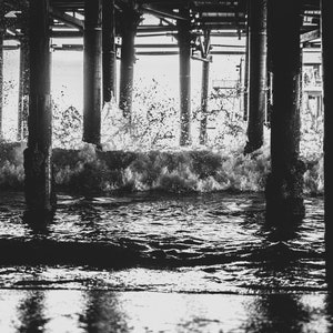 Under The Santa Monica Pier || California Fine Art Photography