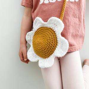 Daisy Purse | Kids Purse | Toddler Purse | Children’s Cross Body Bag | Toddler Mini Bag | Flower Purse | Easter Basket Gift for Kids