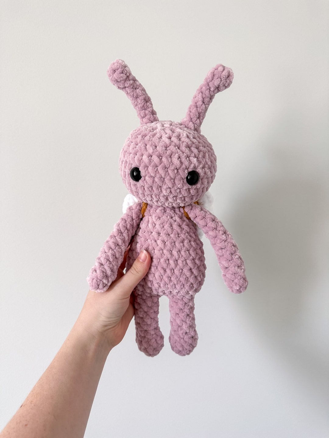 Flower Bug Plushie Bug Stuffed Animal Bug Plushie First Etsy