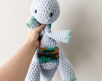 Handmade Crochet Dinosaur Backpack | Toddler Backpack | First Birthday Gift | Unique Gift for Kids | One of a Kind