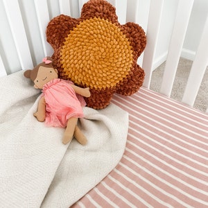 Daisy Days Pillow Crochet Pattern | No Sew Pillow Crochet Pattern | Daisy Crochet Pattern | Kids Crochet Pattern | Home Crochet Pattern image 5
