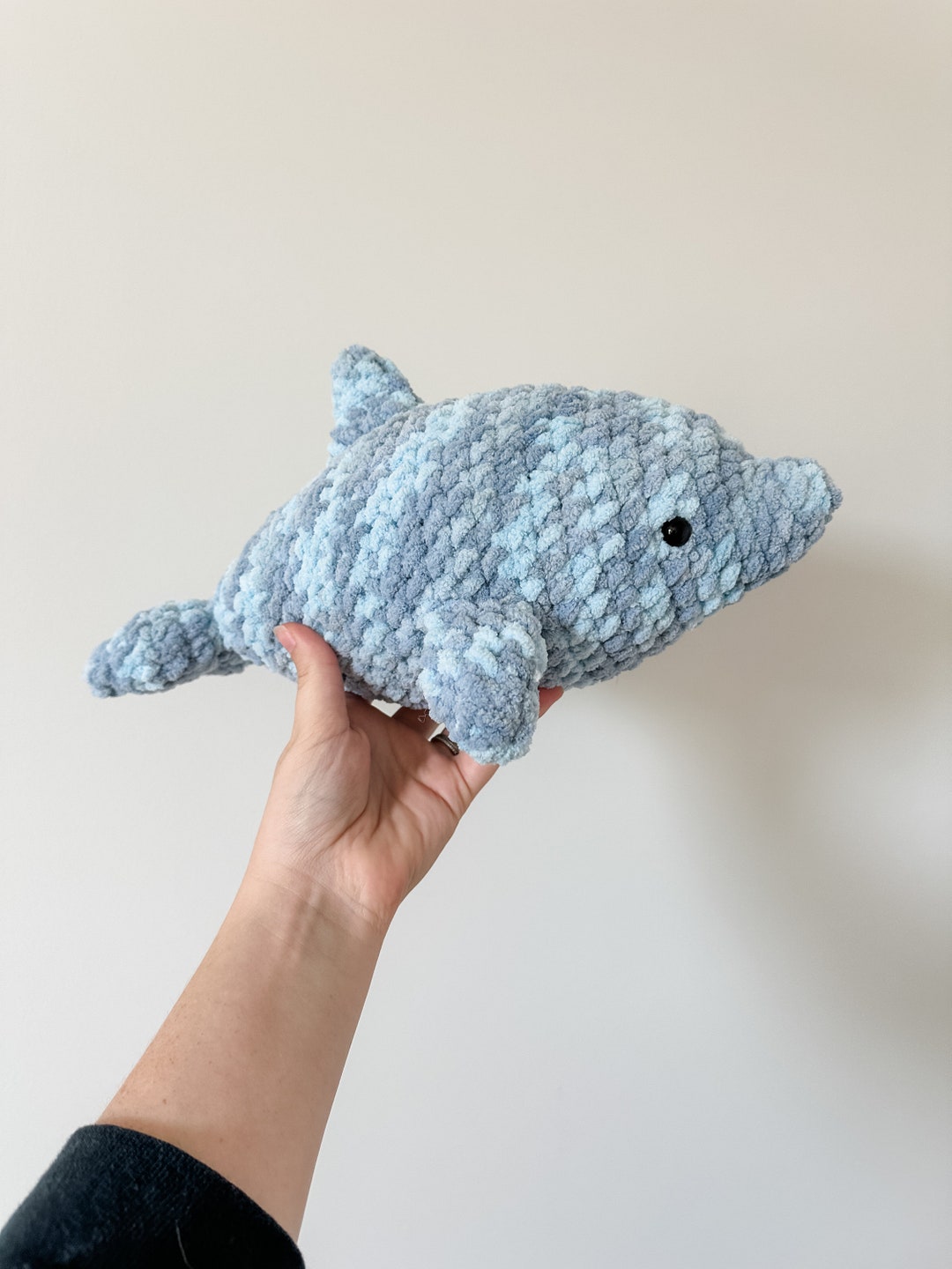 Dolphin Stuffed Animal Dolphin Plushie First Birthday Gift Etsy