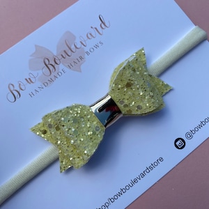 Lemon baby headband