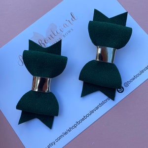 Fermaglio per codino verde bottiglia