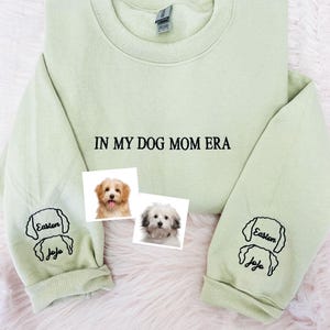 Suéter bordado personalizado para mascotas / Sudadera con capucha bordada para mascotas / Perro o gato personalizado con foto bordada / Regalo conmemorativo para mascotas / Regalo de Navidad