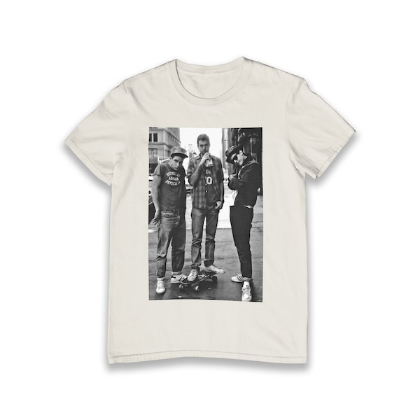 Les Beastie Boys vintage des années 1980 Brooklyn Aesthetic Creme Unisex T-shirt