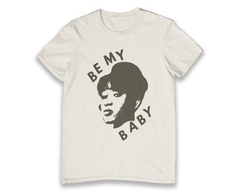 Be My Baby Vintage Style Crème T-shirt unisexe