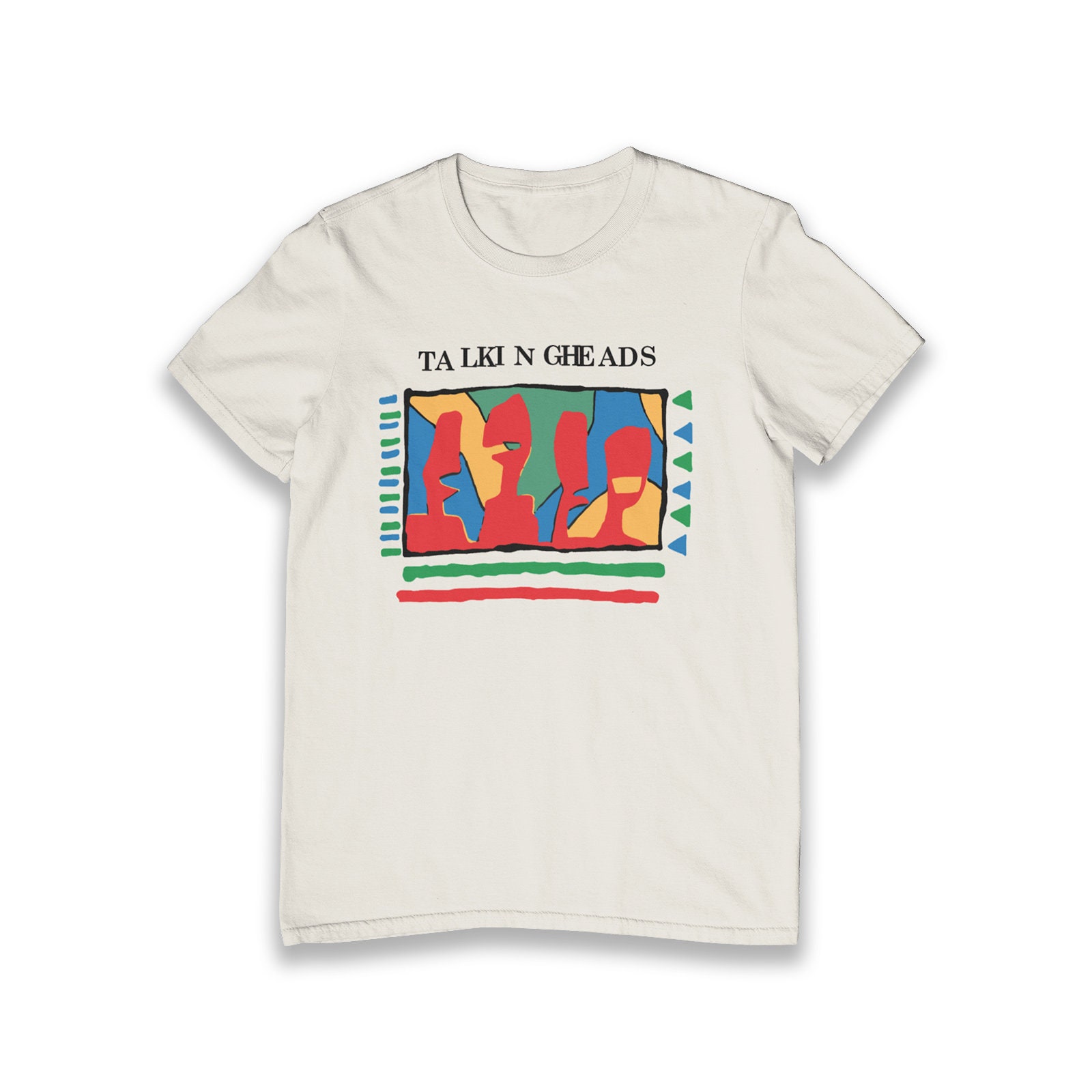 Talking Heads Vintage Graphic White Unisex T-shirt - Etsy