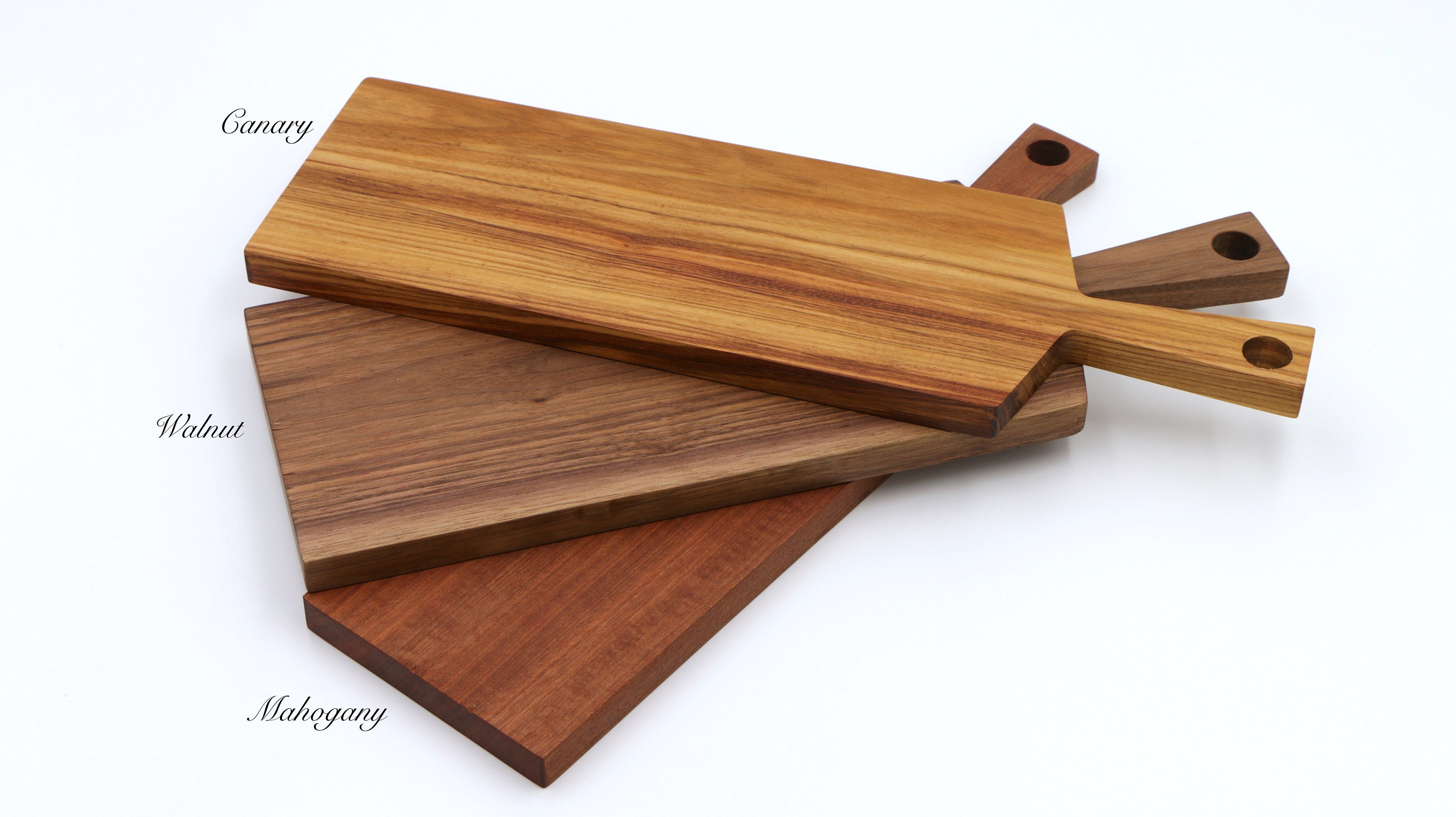 Charcuterie Board W/ 3 Ceramic Ramekins Canary Wood Cheese Etsy