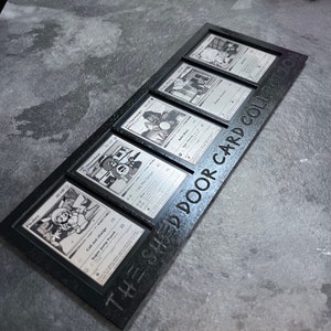 Schuppentürkarten Erinnerungsset aus Stahl Bild 6