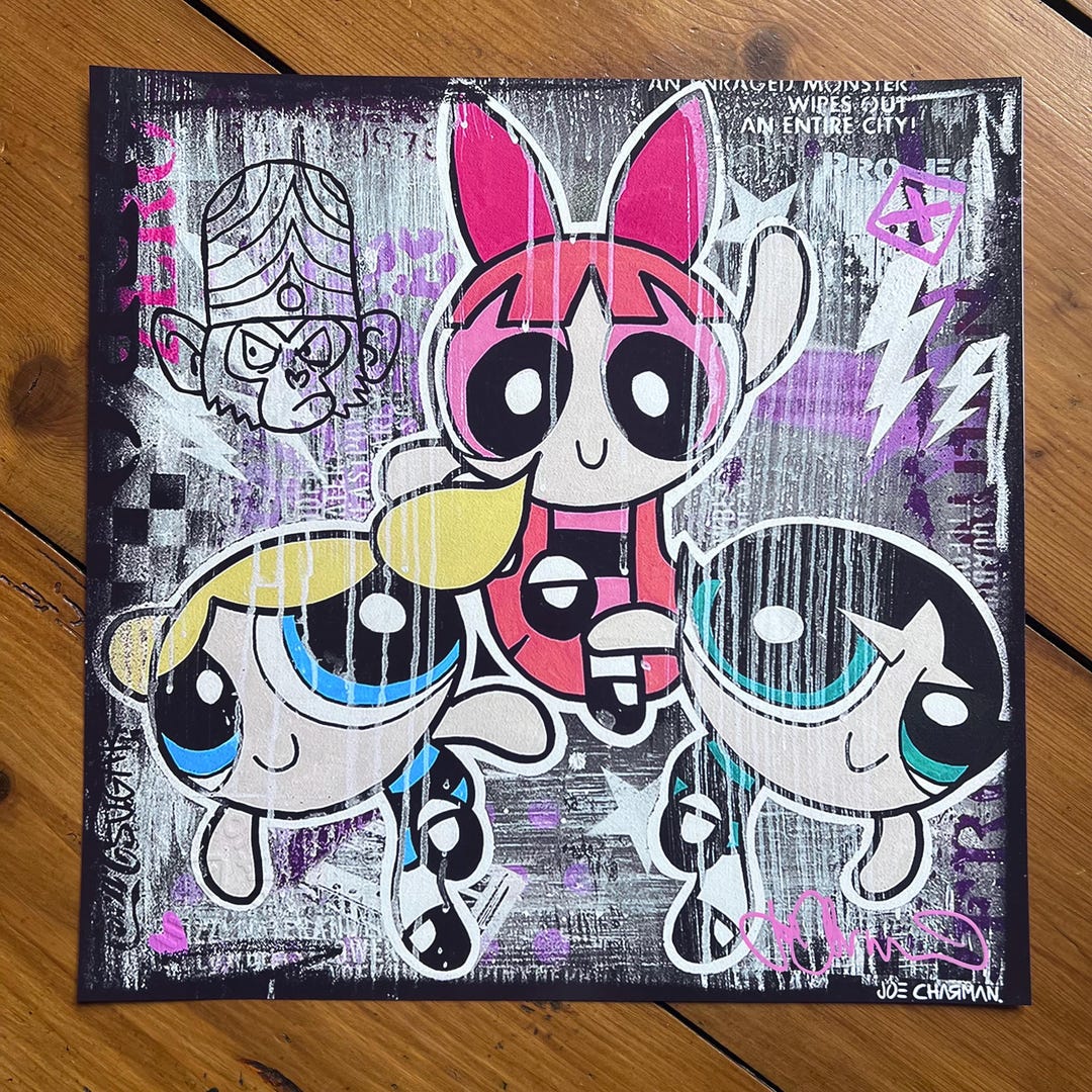 Power Puff - Limited Edition Digital Print - Etsy