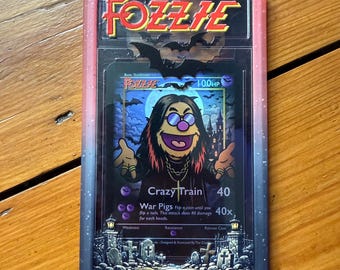 Fozzie - Trading card and Art Slab - Limited