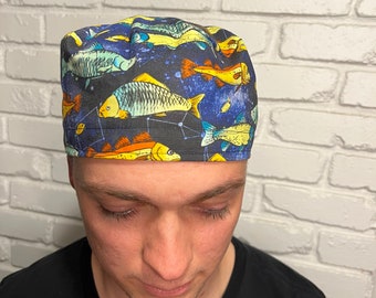 Trout Scrub Cap - Etsy