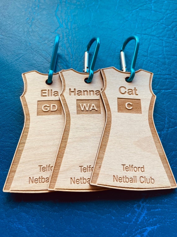 Netball keyrings best sale