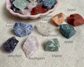 Pure Miracle Mix Naturstein Mischung Halbedelstein Kristalle Wassersteine energetisch chakra Amethyst Rosenquarz Bergkristall Manifestation