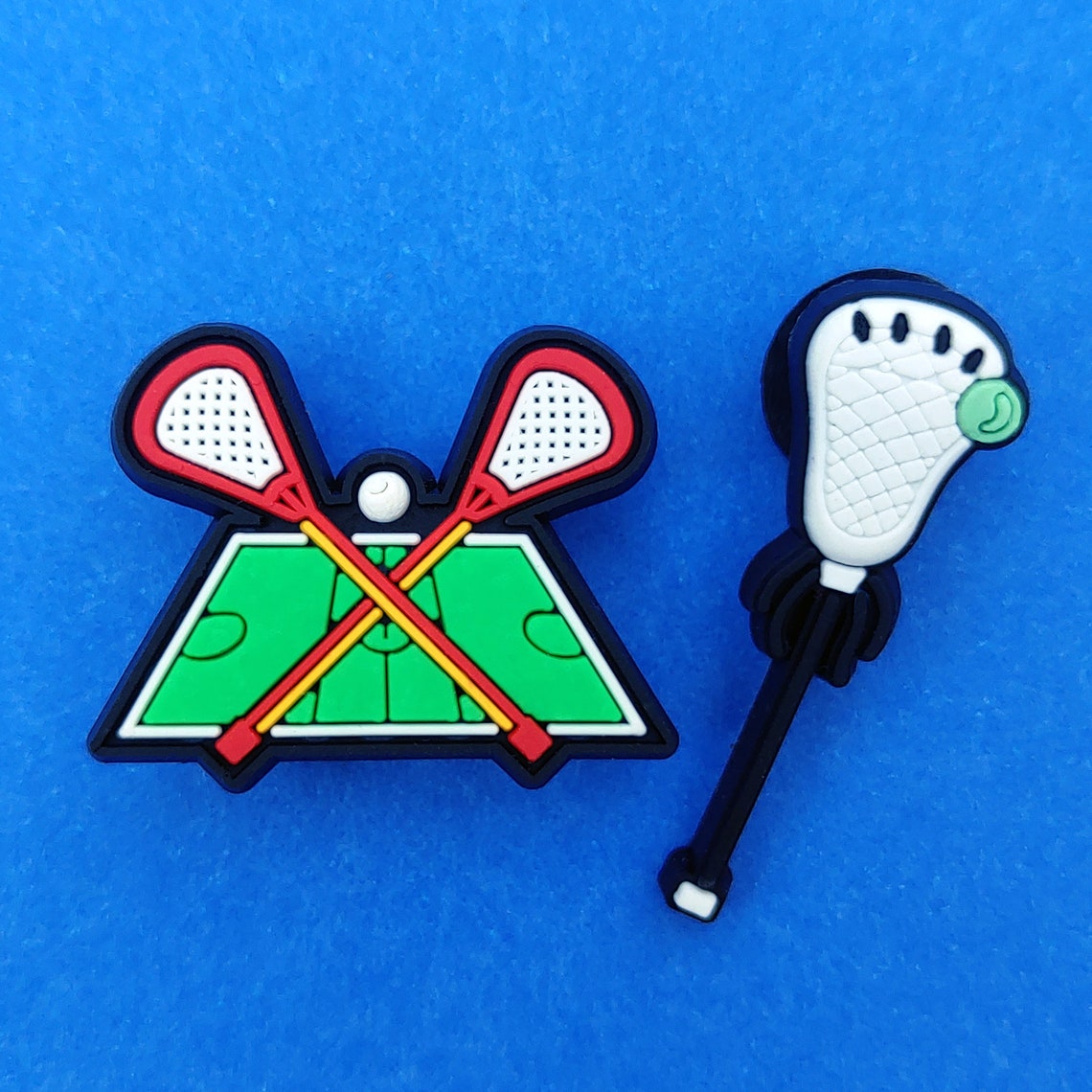 Lacrosse Shoe Charms for your Crocs Etsy