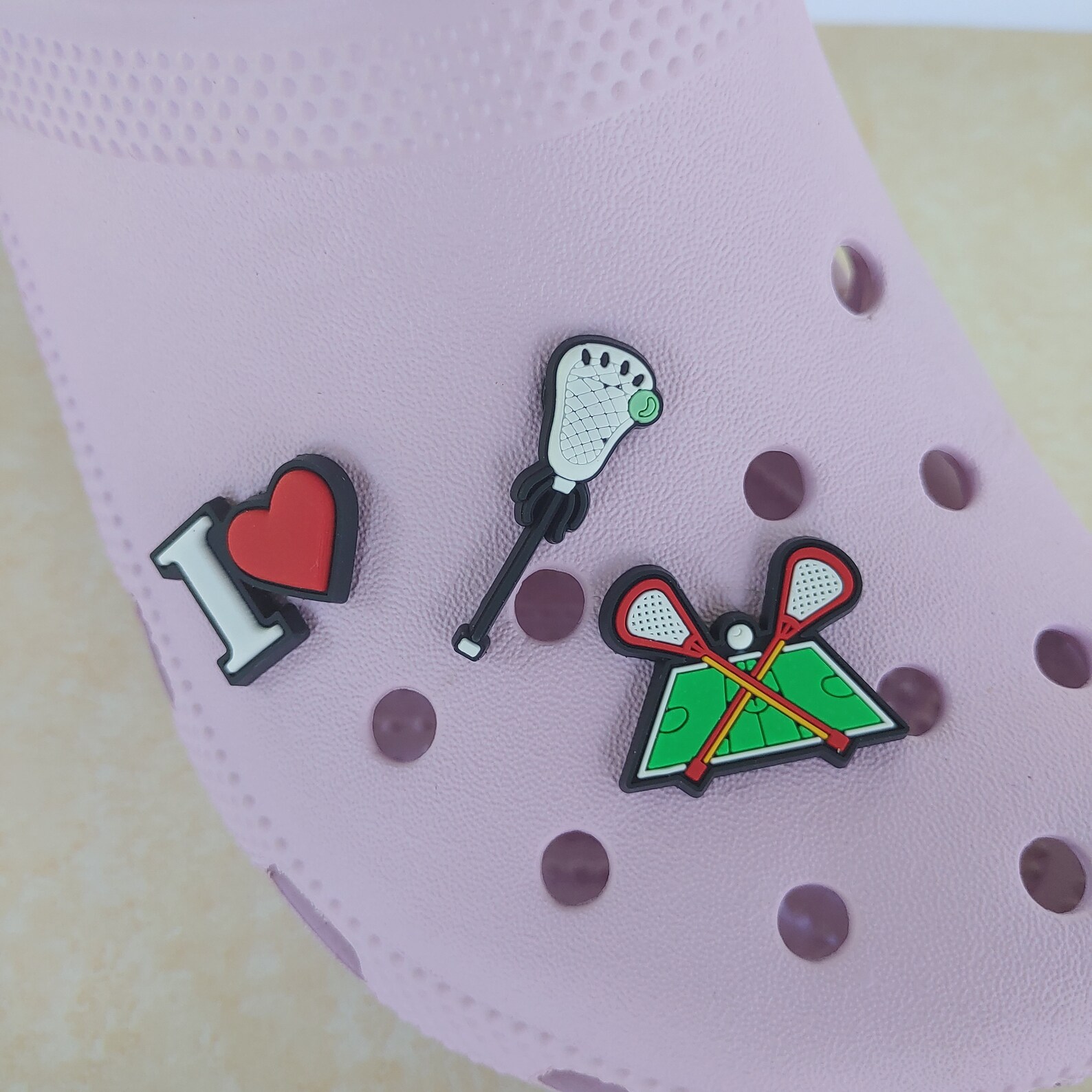 Lacrosse Shoe Charms for your Crocs Etsy