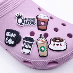 Coffee Shoe Charms | Caffeine Charms
