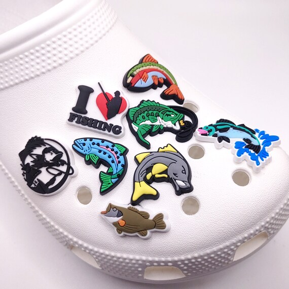 Fish Shoe Charms Fishing Charms 