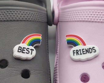 Best Friend Shoe Charms | BFF Shoe Charms