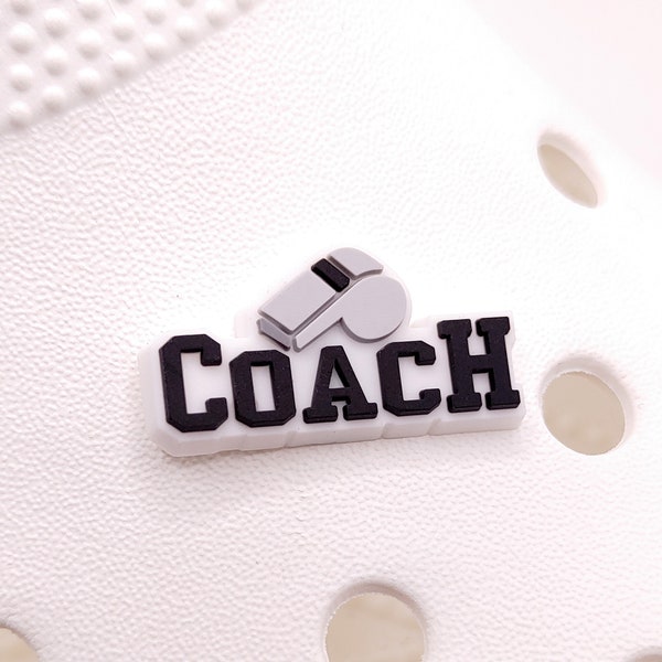 Coach Whistle Shoe Charm