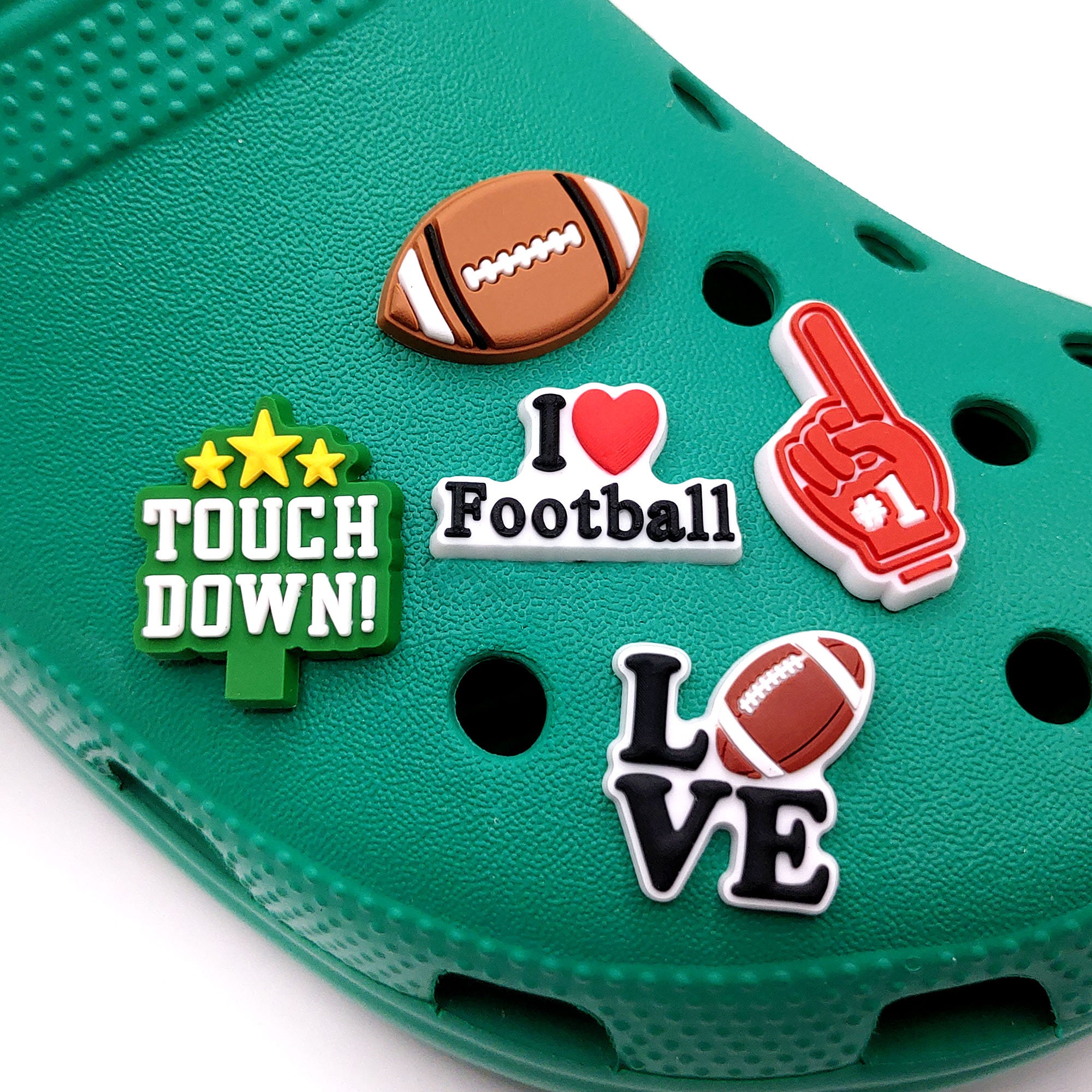 Dad Daddy Fathers Day🍺⚽⛳ Beer Football Croc Charms Jibbitz - Clogitz UK  🇬🇧