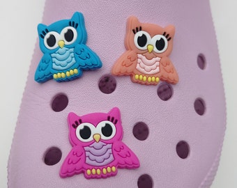 Owl Shoe Charms | Olive | Ophelia | Oceana