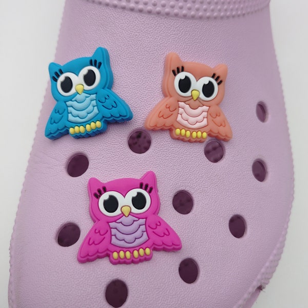 Owl Shoe Charms | Olive | Ophelia | Oceana