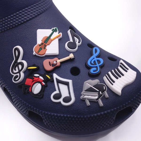 Music Shoe Charms | Music Themed Shoe Charms