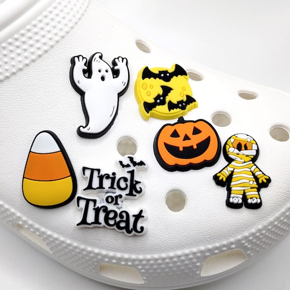 Halloween Shoe Charms | Ghost | Jack O' Lantern | Bats | Mummy