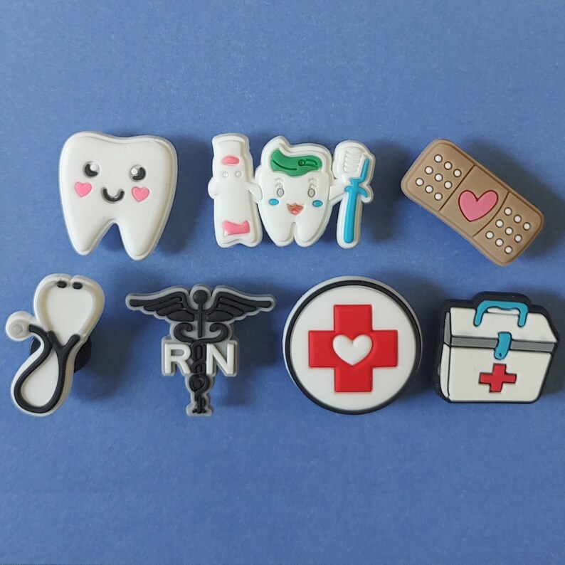Nurse Dental Medical Themed Shoe Charms for Crocs Etsy