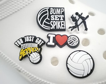 Adornos para zapatos de voleibol / Set de regalo de voleibol