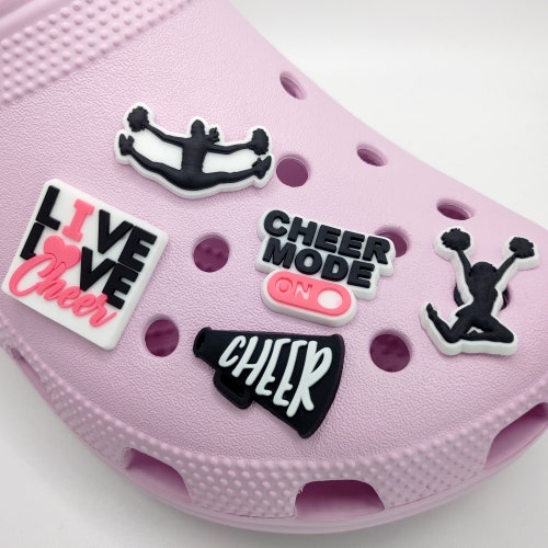 Shoe Charms Cheer Squad Gold Set 18 Piece Option 5 Piece Etsy