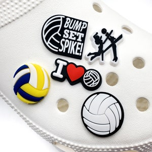 Volleyball Shoe Charms