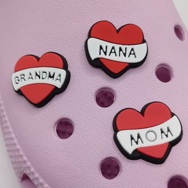 Grandma Shoe Charm  | Nana Shoe Charm | Mom Shoe Charm