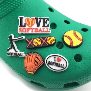 Softball Shoe Charm | Softball Glove Charm